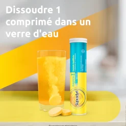 Supradyn Magnesia effervescent Vitamines ; minéraux et magnésium 30 comprimés Anti Stress
