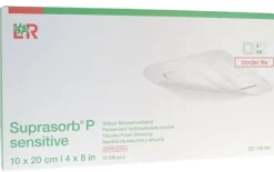 Suprasorb P Sensitive border lite Pansement hydrocellulaire siliconé Lohmann & Rauscher - 10 pansements