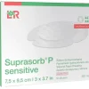 Suprasorb P Sensitive Multisite border 7,5 x 9,5 cm Lohmann & Rauscher - boîte de 10 unités