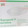 Suprasorb P Sensitive Multisite border lite 7,5 x 9,5 cm Lohmann & Rauscher - boîte de 10 unités