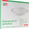 Suprasorb P sensitive sacrum pansement hydrocellulaire siliconé 17x17.5cm Lohmann & Rausher - boite de 10 pansements