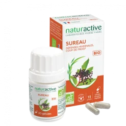 Sureau bio Naturactive - boîte de 30 gélules