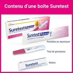 Suretest Test de grossesse précoce Cooper - un test