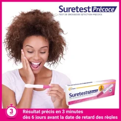 Suretest Test de grossesse précoce Cooper - un test