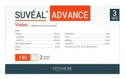 Suvéal Advance vision Densmore - boite de 180 capsules