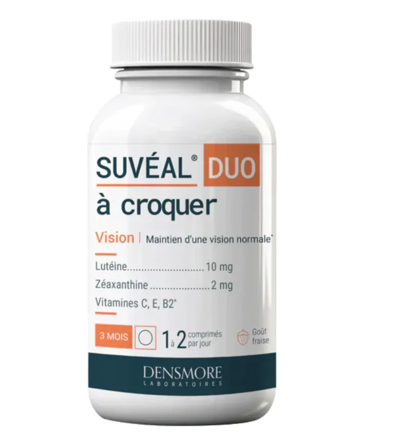 Suvéal duo à croquer vision Densmore - pot de 90 comprimés