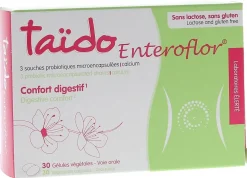 Taïdo Enteroflor Elerté - boite de 30 gélules