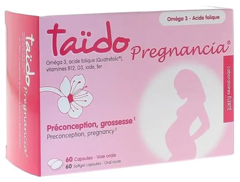 Taïdo Pregnancia Elerté - boîte de 60 capsules