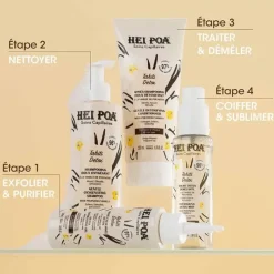Tahiti Detox après-shampooing doux détoxifiant Hei Poa - tube de 200ml
