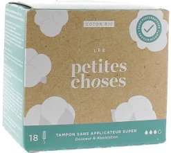 Tampon sans applicateur super Les Petites Choses - Boite de 18 tampons