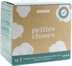Tampon sans applicateur super plus Les Petites Choses - Boite de 15 tampons