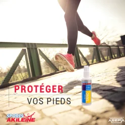 Tano tannant pour pieds Akileïne sport - spray de 100 ml