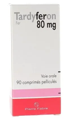 Tardyferon 80 mg Pierre Fabre