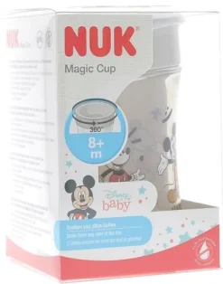Tasse enfant Magic Cup Mickey Mouse dès 8 mois NUK - tasse de 230 ml