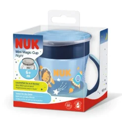 Tasse Mini Magic Cup nuit 6 mois + Nuk - une tasse de 160ml