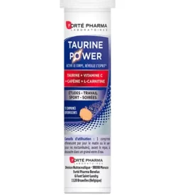 Taurine Power Forté Pharma - 15 comprimés