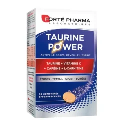 Taurine power Forté pharma énergie - 30 comprimés effervescent