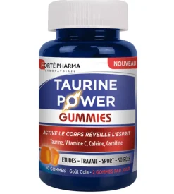 Taurine Power gummies Forté Pharma - pot de 60 gommes