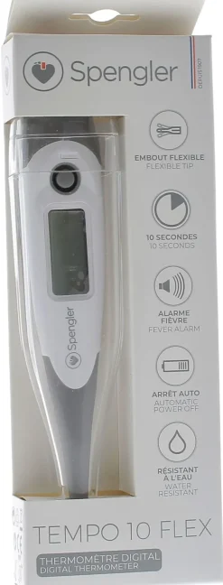 Tempo 10 Flex Thermomètre digital flexible Spengler - un thermomètre