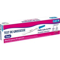 Test de grossesse précoce Care+ EG Labo - un test