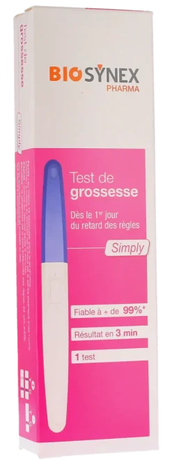 Test de grossesse simply Biosynex - 1 test