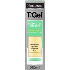 T/Gel Shampooing antipelliculaire pour pellicules grasses Neutrogena - flacon de 250 ml
