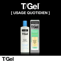 T/Gel Shampooing antipelliculaire pour pellicules grasses Neutrogena - flacon de 250 ml