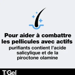 T/Gel Shampooing antipelliculaire pour pellicules grasses Neutrogena - flacon de 250 ml
