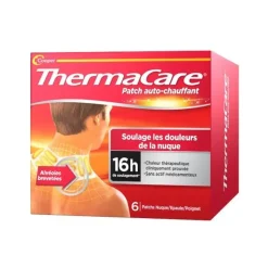 ThermaCare patch auto-chauffant 16h nuque épaule poignet - 6 patchs