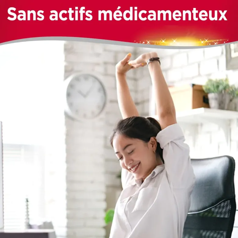 ThermaCare patchs auto-chauffants 16h bas du dos et hanches Cooper - boite de 4 patchs