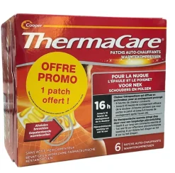 ThermaCare patchs auto-chauffants nuque Cooper - 6 patchs