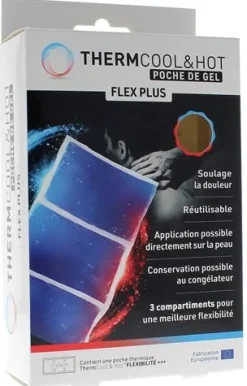 Thermcool&hot Poche de gel flex plus - boîte d'une poche de 11x24cm