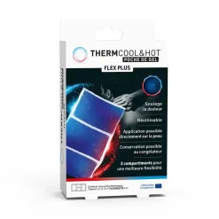 Thermcool & Hot poche de gel flex plus Bausch&Lomb - une poche 11x24cm + une housse