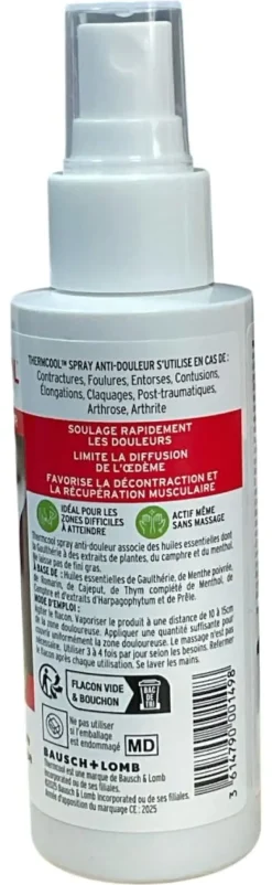 Thermcool spray anti-douleur Bausch Lomb - spray de 75ml