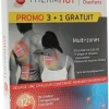 ThermHot Patchs chauffants multizones Therapearl - boîte de 3 patchs + 1 gratuit