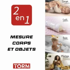 Thermomètre auriculaire A03 2en1 Torm Cooper - un thermomètre