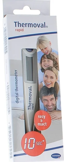 Thermomètre digital blanc Thermoval rapid Hartmann- un thermomètre