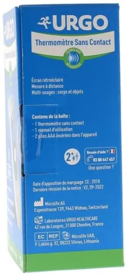 Thermomètre sans contact Urgo - un thermomètre infrarouge