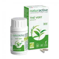 Thé vert bio Naturactive - boîte de 60 gélules