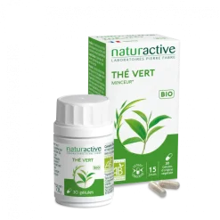Thé vert minceur bio Naturactive - boite de 30 gélules