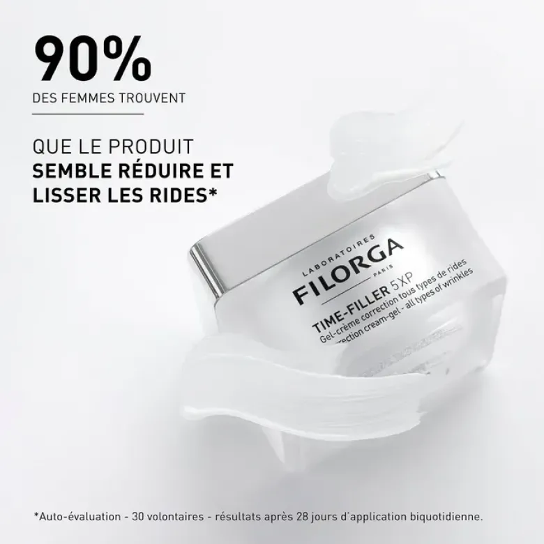 Time-filler 5XP gel crème anti-rides Filorga - pot de 50ml