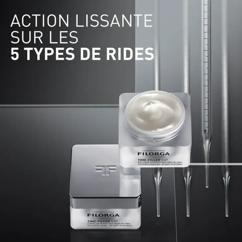 Time-filler 5XP gel crème anti-rides Filorga - pot de 50ml