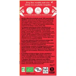 Tisane délice de Curcuma bio Pukka - boîte de 20 sachets