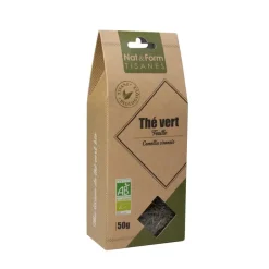 Tisane Thé vert Bio Nat & Form - sachet de 50 g