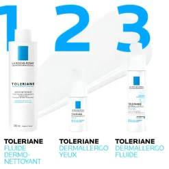 Toleriane Dermallergo Yeux Crème contour des yeux La Roche-Posay - flacon-pompe de 20 ml