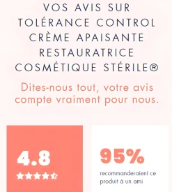 Tolérance Control Crème apaisante restauratrice Avène - tube de 40 ml
