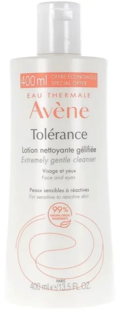Tolérance Lotion nettoyante gélifiée Avène - flacon de 400ml