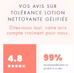 Tolérance Lotion nettoyante gélifiée Avène - flacon de 400ml