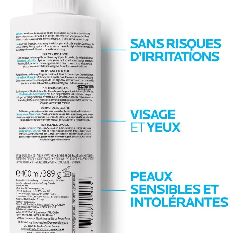 Tolériane Dermo-Nettoyant La Roche-Posay