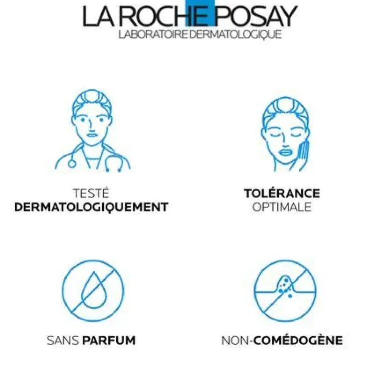 Tolériane Gel moussant double nettoyant La Roche-Posay - flacon-pompe de 400ml